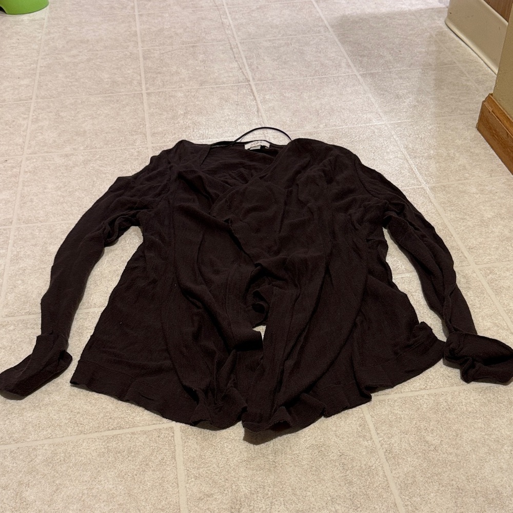 Elegant Black Women's Cardigan